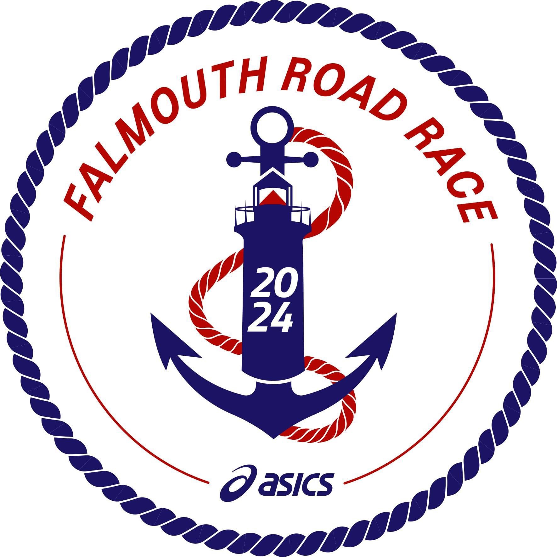 2024 Falmouth Road race logo