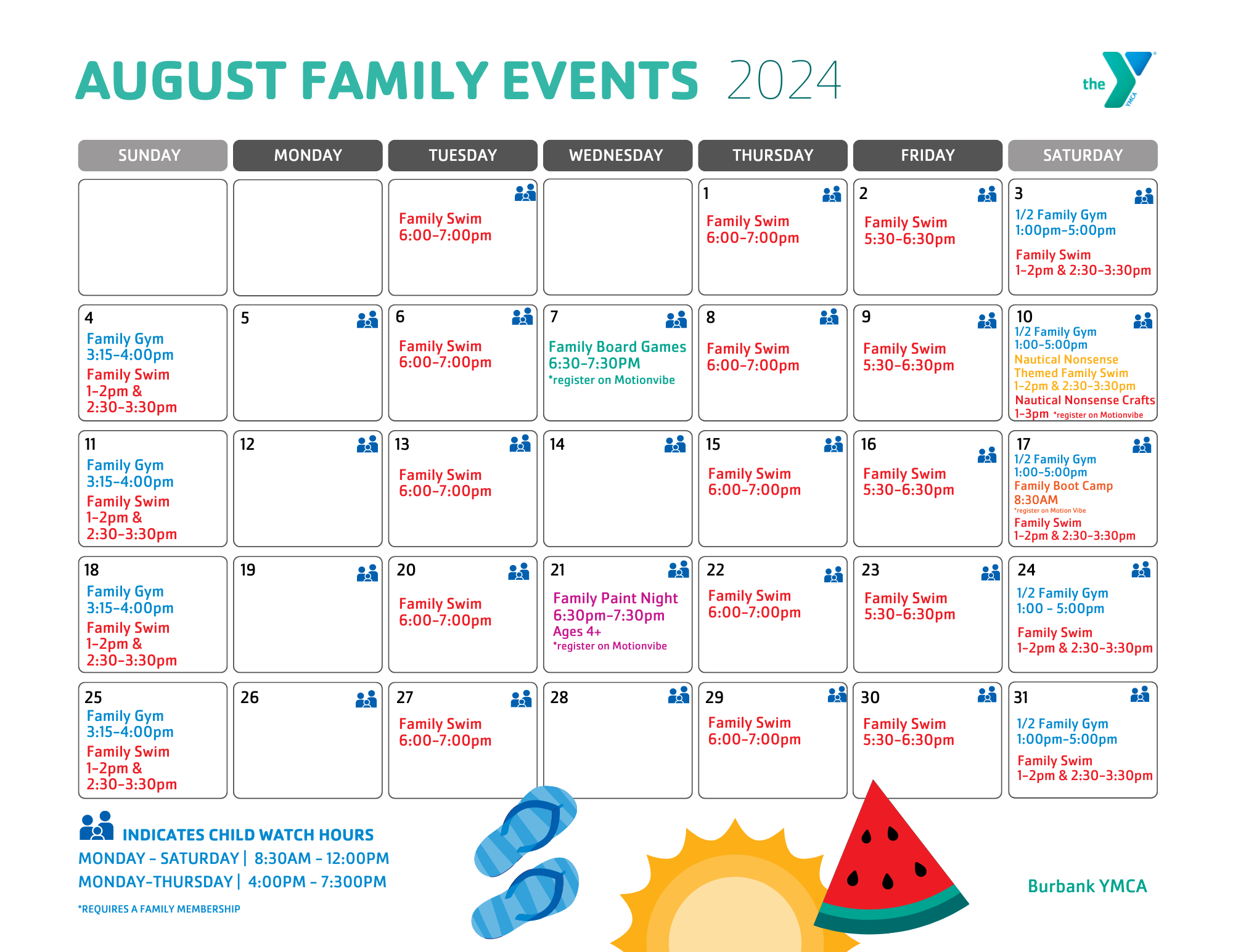 Family Events YMCA of Greater Boston