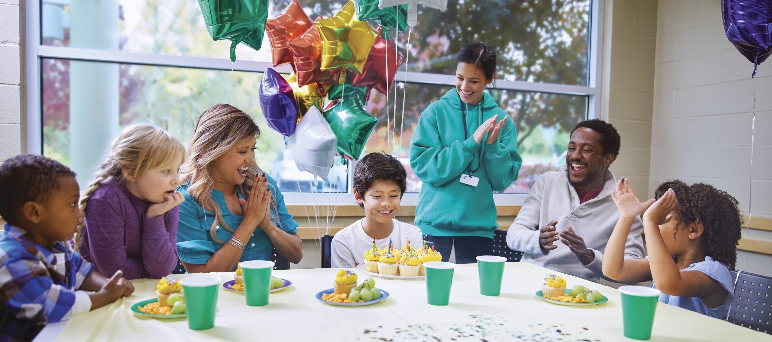 CELEBRATE AND PARTY AT THE Y!