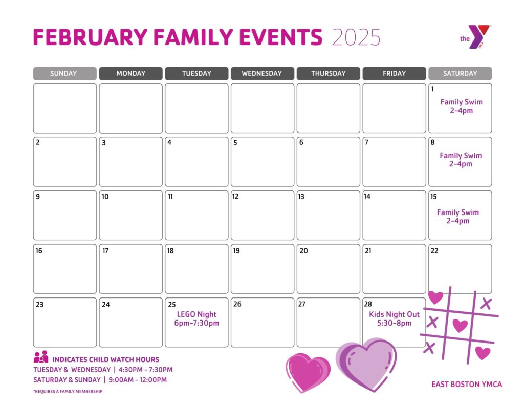 East Boston Family Calendar