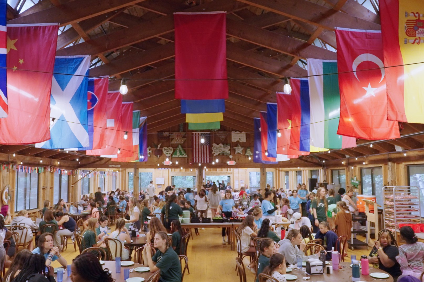 overnight camp dining hall renovation
