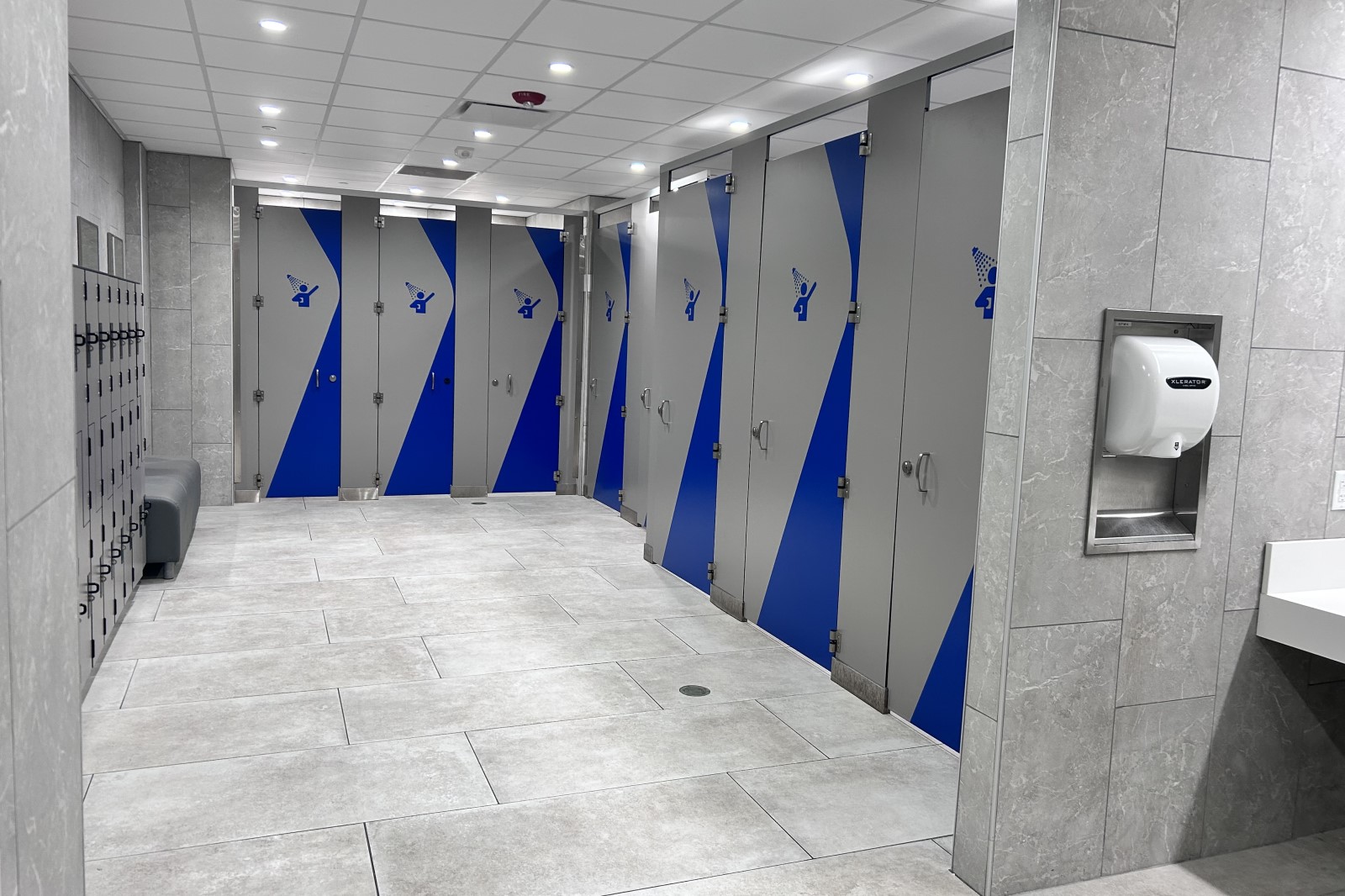 waltham locker room renovations
