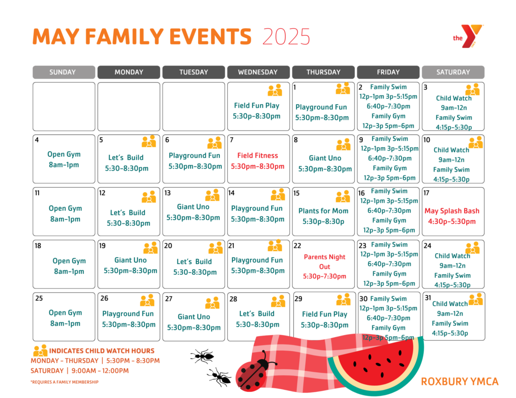 Roxbury Family Calendar