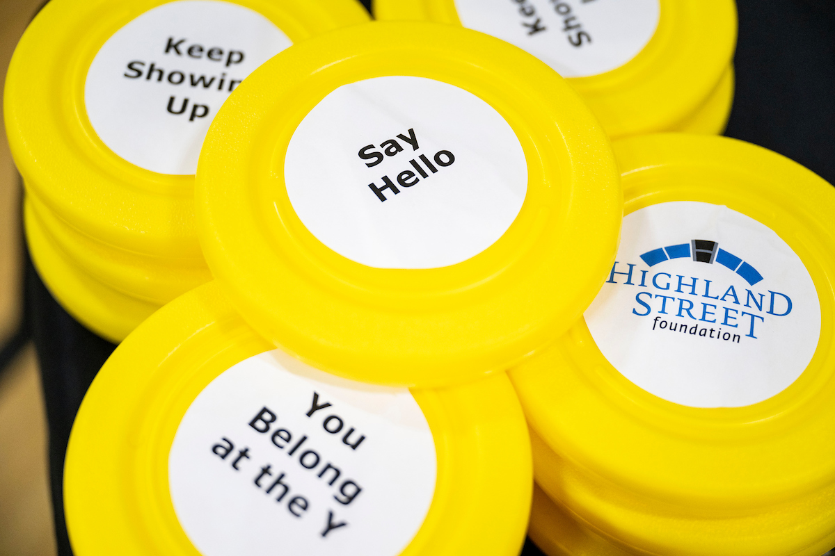 YMCA Connect 4 game for See You At the Y campaign