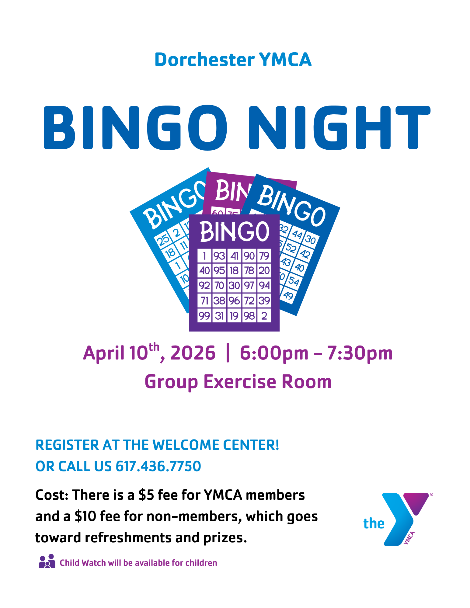 Bingo night April 10th