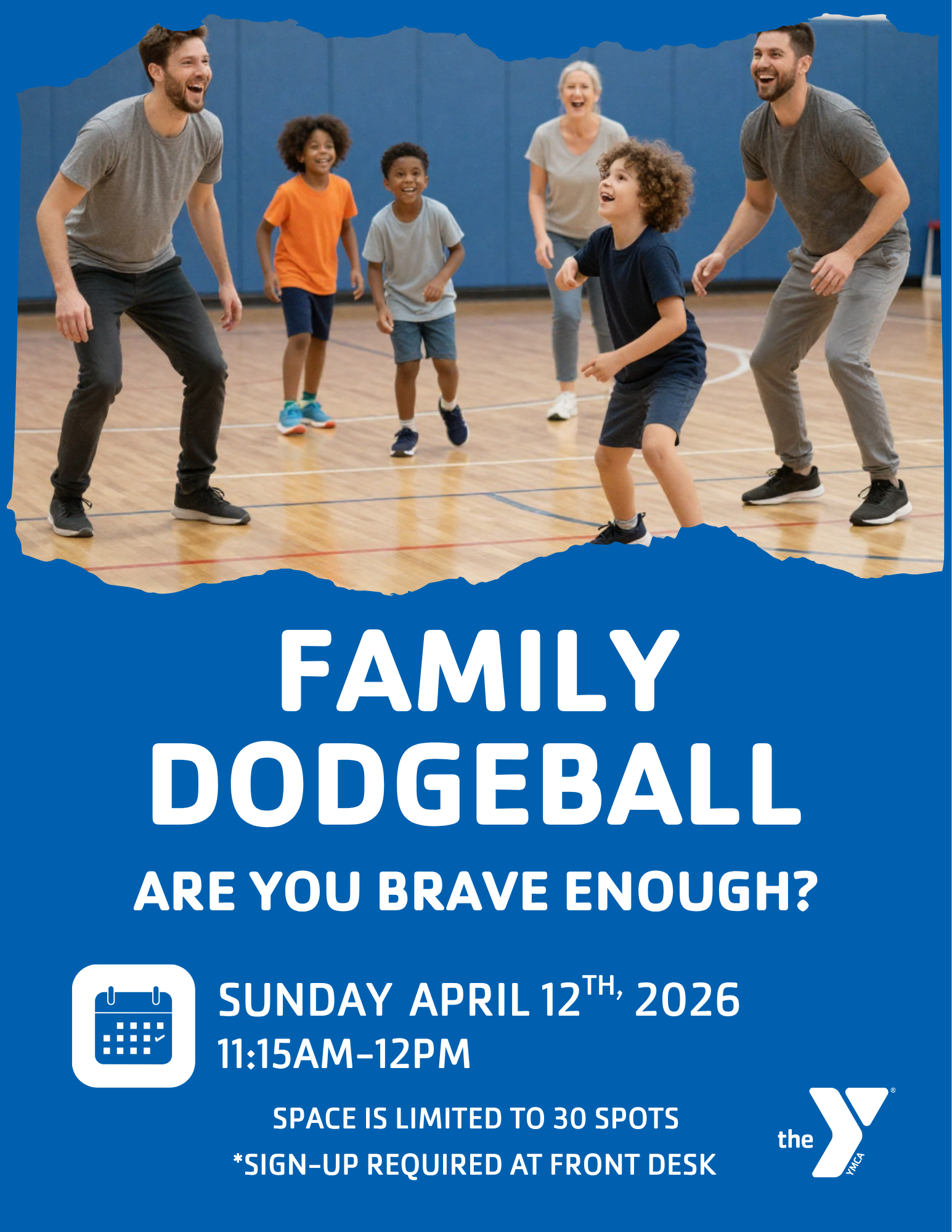 family dodgeball night april 12th
