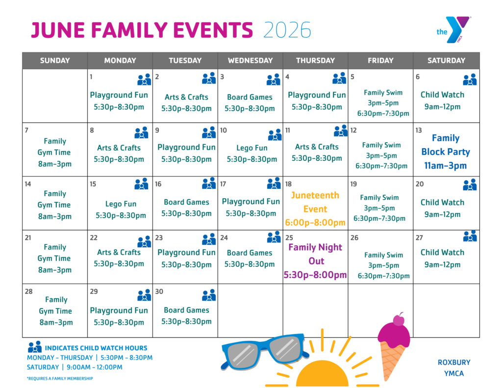 Roxbury Family Calendar