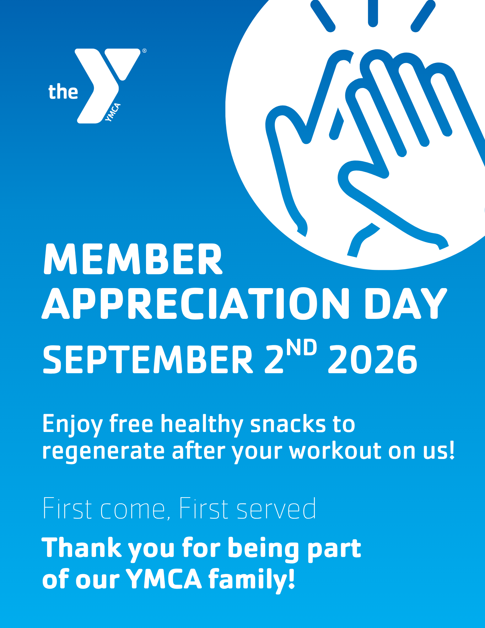 Member appreciation day at dorchester ymca septemebr 2
